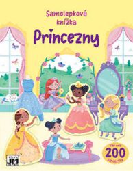 Samolepková knížka Princezny - Samolepkové knihy pro děti Samolepková knížka Princezny
