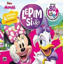 Minnie - Lepím si znovu a znovu - Kreativní knihy pro děti Minnie - Lepím si znovu a znovu
