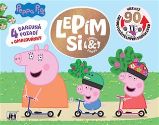 Prasátko Peppa - Lepím si znovu a znovu - Omalovánky Peppa Pig Prasátko Peppa - Lepím si znovu a znovu
