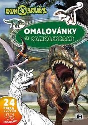 Dinosauři - Omalovánky A4+ - Omalovánky dinosaurů Dinosauři - Omalovánky A4+