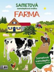 Sametová samolepková knížka Farma Sametová samolepková knížka Farma