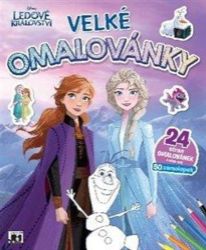 Ledové království - Velké omalovánky - Omalovánky Ledové království Ledové království - Velké omalovánky