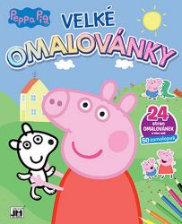 Peppa Pig - Velké omalovánky - Omalovánky Peppa Pig Peppa Pig - Velké omalovánky