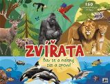 Zvířata - Bav se a nalepuj zas a znovu! - Omalovánky zvířata Zvířata - Bav se a nalepuj zas a znovu!