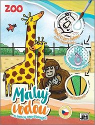 ZOO - Maluj vodou - Vodní omalovánky ZOO - Maluj vodou