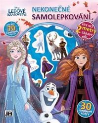 Ledové království - Nekonečné samolepkování - Samolepky pohádkových postav Ledové království - Nekonečné samolepkování