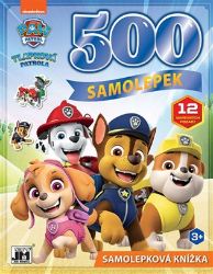 Velká samolepková knížka 500 Tlapková patrola Velká samolepková knížka 500 Tlapková patrola