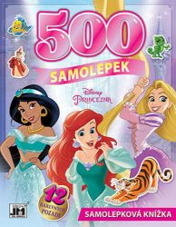 Velká samolepková knížka 500 Disney Princezny Velká samolepková knížka 500 Disney Princezny
