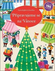 Příprava na Vánoce - Samolepková knížka
