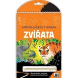Zvířata - Vyškrabuj, objevuj, vybarvuj