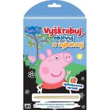 Prasátko Peppa - Vyškrabuj, objevuj, vybarvuj - Kreativní knihy pro děti Prasátko Peppa - Vyškrabuj, objevuj, vybarvuj