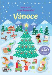 Vánoce - Moje první samolepkování - Samolepky pro děti Moje první samolepkování Vánoce