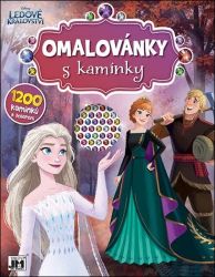 Ledové království - Omalovánky s kamínky Ledové království - Omalovánky s kamínky