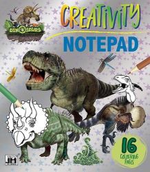 Dinosauři - Blok k vybarvení