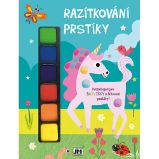 Jednorožec - Razítkování prstíky Jednorožec - Razítkování prstíky