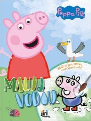 Prasátko Peppa - Maluj vodou A4 - Omalovánky Peppa Pig Prasátko Peppa - Maluj vodou A4