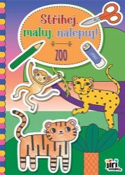 Stříhej, maluj, nalepuj! ZOO - Vystřihovánky pro děti Stříhej, maluj, nalepuj! Zoo