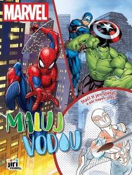 Marvel - Maluj vodou A4 Marvel - Maluj vodou A4
