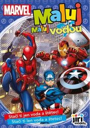 Marvel - Maluj vodou A5 - Vodní omalovánky Marvel - Maluj vodou A5