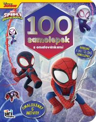 Spidey - 100 samolepek s omalovánkami Spidey - 100 samolepek s omalovánkami