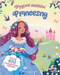 Třpytivé oblékání Princezny - Holografické samolepky Třpytivé oblékání Princezny