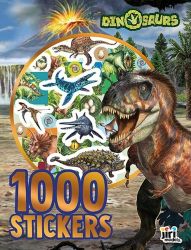 Dinosauři - 1000 samolepek v sešitu - Sešity 1000 samolepek v sešitu Dinosauři