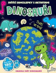 Svítící samolepky s aktivitami Dinosauři - Svítící samolepky Svítící samolepky s aktivitami Dinosauři