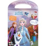 Moje omalovánky na cesty Ledové království - Omalovánky Ledové království Moje omalovánky na cesty Ledové království