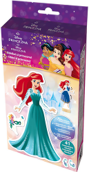 Magnetické oblékání s omalovánkou Disney Princezny Magnetické oblékání s omalovánkou Disney Princezny