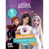 Omalovánky s nažehlovacími obrázky Ledové království - Omalovánky Ledové království Omalovánky s nažehlovacími obrázky Ledové království