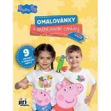 Omalovánky s nažehlovacími obrázky Prasátko Peppa - Omalovánky Peppa Pig Omalovánky s nažehlovacími obrázky Prasátko Peppa