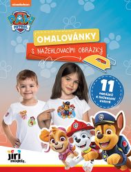 Omalovánky s nažehlovacími obrázky Tlapková patrola Omalovánky s nažehlovacími obrázky Tlapková patrola