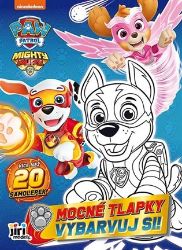 Vybarvuj si! Tlapková patrola Mocné tlapky - Omalovánky Tlapková patrola Vybarvuj si! Tlapková patrola Mocné tlapky
