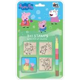 Razítka 3+1 s voskovkou Prasátko Peppa - Dětská razítka Razítka 3+1 s voskovkou Prasátko Peppa