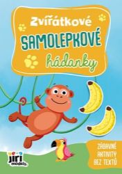 Zvířátkové samolepkové hádanky - Samolepky se zvířátky Zvířátkové samolepkové hádanky