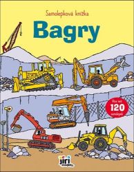 Samolepková knížka Bagry Samolepková knížka Bagry