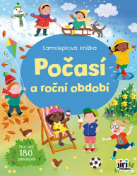 Samolepková knížka Počasí a roční období - Samolepkové knihy pro děti Samolepková knížka Počasí a roční období