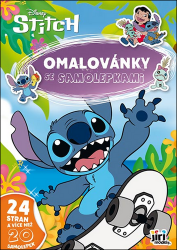 Lilo & Stitch - Omalovánky A4 se samolepkami - Omalovánky Disney Omalovánky A4 se samolepkami Lilo & Stitch