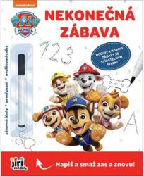 Nekonečná zábava Tlapková patrola - Kreativní knihy pro děti Nekonečná zábava Tlapková patrola