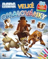 Doba ledová - Velké omalovánky Doba ledová - Velké omalovánky