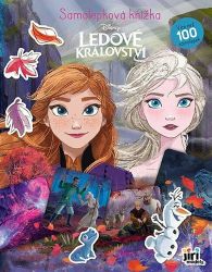 Samolepková knížka Ledové království - Omalovánky a samolepky pro děti Samolepková knížka Ledové království