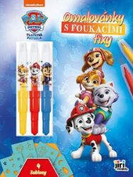 Tlapková patrola - Omalovánky s foukacími fixy Tlapková patrola - Omalovánky s foukacími fixy