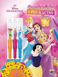 Disney Princezny - Omalovánky s foukacími fixy - Omalovánky Disney Omalovánky s foukacími fixy Disney Princezny
