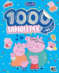 Prasátko Peppa - 1000 samolepek s aktivitami - Samolepky pohádkových postav 1000 samolepek s aktivitami Prasátko Peppa