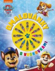 Tlapková patrola - Omalovánky s voskovkami Tlapková patrola - Omalovánky s voskovkami