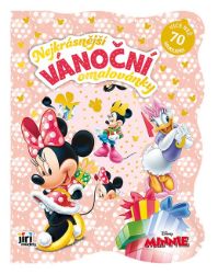 Nejkrásnější vánoční omalovánky se samolepkami Minnie