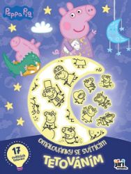 Omalovánky se svítícím tetováním Prasátko Peppa