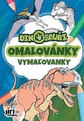 Dinosauři - Omalovánky A5 - Omalovánky dinosaurů Dinosauři - Omalovánky A5