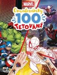 Marvel - Omalovánky a 100 tetování
