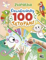 Zvířátka - Omalovánky a 100 tetování Zvířátka - Omalovánky a 100 tetování